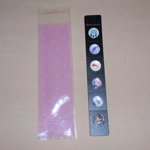 B1G1 Free Sale Lot of 6 18mm Glass Snaps Feather Dreamcatcher Tree of Life